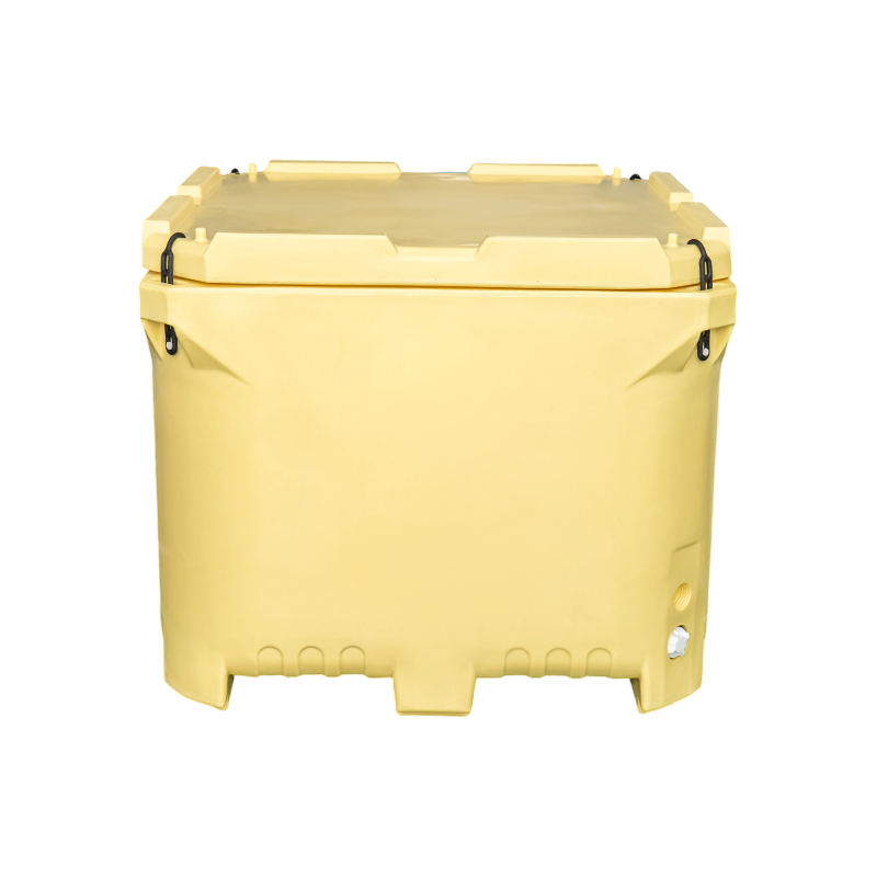 سطل ماهی پلاستیکی ضخیم شده NL800L برای صنایع غذایی دریایی